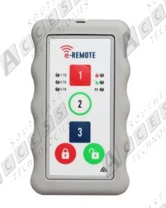 AES E-REMOTE 3 Channel Transmitter with Lock and Unlock Func