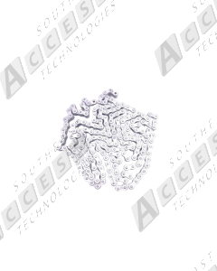All-O-Matic 50RF-X-10 Dacromet #50 Chain 10 Ft Box