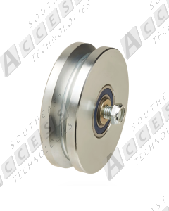 All-O-Matic AVW-665 V-Groove Steel Gate Wheel