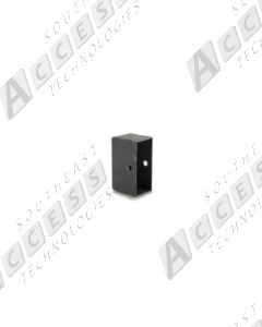 4" STEEL WHEEL BOX - CLEAR ZINC