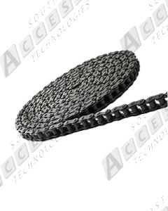 Chain 40r-1 #40 Roller Chain .500" Pitch Black Oxide