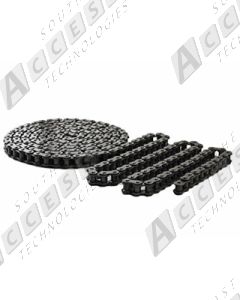 Chain 41r-1 #41 Regular Roller Chain Black Oxide