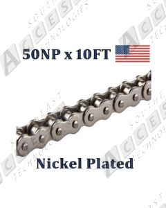 Chain 50NP-1 #50 Nickel Plated Chain