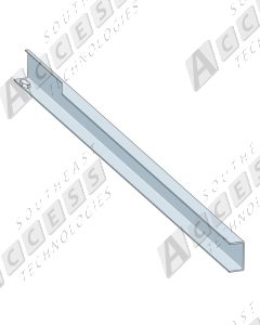 DoorKing 1150-125 11 Ft Left Rail