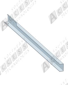DoorKing 1150-131 17 Ft Left Rail