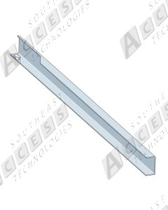DoorKing 1150-132 Rail-Right 17 Ft.