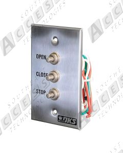 DoorKing 1200-007 3-Button Indoor Gate Control Station