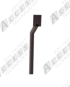 DoorKing 1200-038 49" Offset In-Ground Mounting Post
