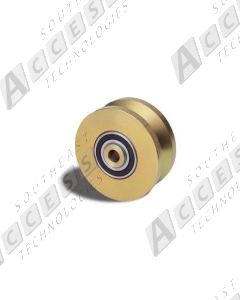 DoorKing 1201-016 4-Inch Steel V-Wheel with Bearings