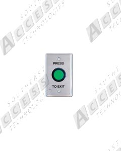 DoorKing 1211-080 Illuminated Stainless Steel Exit Button