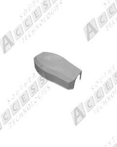 DoorKing 1601-283 Gray Barrier Arm Hub Cover
