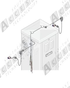 DoorKing 1601-356 Lighted Arm Wire Harness