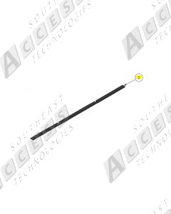 DoorKing 1610-015 2" x 6ft Rubber Strip