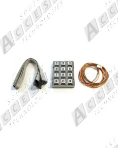 DoorKing 1804-158 Lighted Green Button Keypad Retrofit Kit