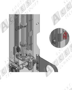 DoorKing 2600-254 Bronze Limit Nut With Magnet Assembly