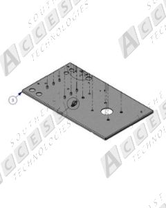 DoorKing 2600-643 Baseplate for 6050/6100
