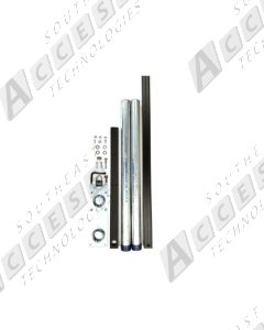 DoorKing 2600-674 Galvanized Steel Post Mount Kit