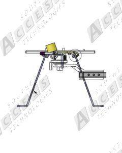 DoorKing 2600-782 Base Plate for 605/610
