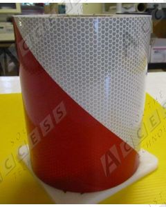 DoorKing 2600-783 Red/White Reflective Tape 50 Yds