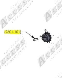 DoorKing 2601-101 1/4" x 1/4" x 1" Keyway