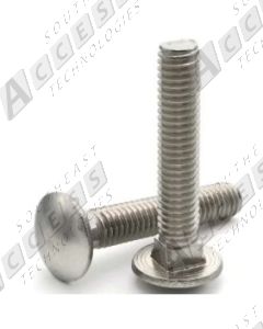 DoorKing 2615-694 1/2-13x2 SS White Carriage Bolt