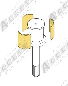 DoorKing 6500-145 Brass Bushing for Swing Gate Openers