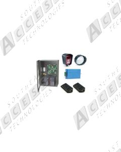 DoorKing 4302-314 24V DC Solar Control Box with 18Ah Batteries