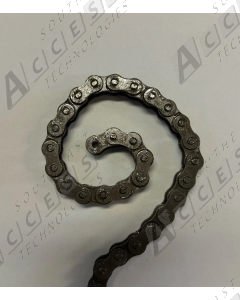 Chain 40x0239 #40 Roller Chain 10ft with Connecting Link