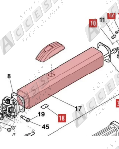 FAAC 7161835 400 EG Swing Gate Operator Body