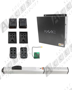 FAAC 400 CBACR Rapid 115V Swing Gate Opener Kit