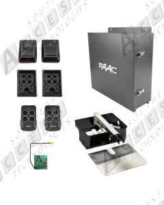 FAAC 106753_5 24V In-Ground Swing Gate Opener Kit