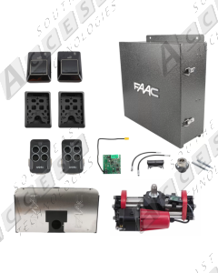 FAAC 108715_5 180° In-Ground Swing Gate Opener Kit