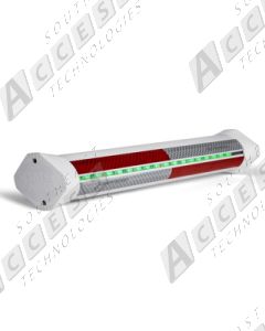 GateArms+ ARM14LED 14 ft. LED Universal Barrier Arm Safety K