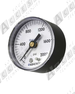 HySecurity MX001106 2000 PSI 2-Inch Pressure Gauge