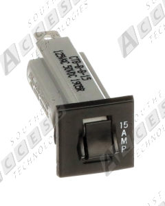 HySecurity MX001760 15A Circuit Breaker