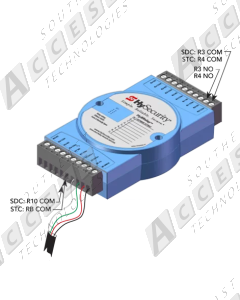 HySecurity MX3307-02 8-Channel Relay Expansion Module