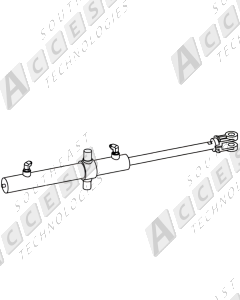 HySecurity MX3546 Position Sensing Hydraulic Cylinder Kit