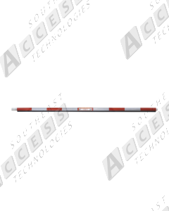 HySecurity MX4182-10 10-Foot LED Aluminum Barrier Arm
