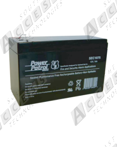 Batteries SEC1075 12V 7.0AH Replacement Battery
