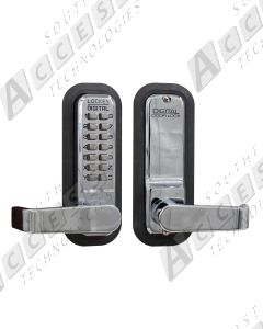 Lockey 2835BC Bright Chrome Keyless Lever Handle Lock