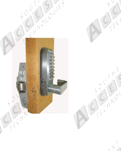 Lockey 285PSCMG Satin Chrome Marine Grade Keyless Panic Exit Lock