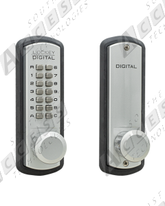 Lockey 3830-SCMG Mechanical Keyless Knob Lock with Passage F
