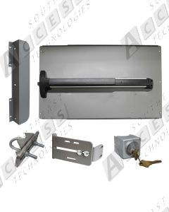 Lockey ED52B Black Aluminum Panic Shield Kit