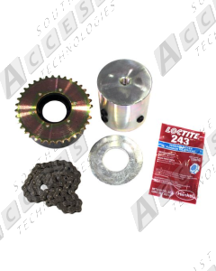 LiftMaster K41-0086-000 HDSW24UL Output Shaft Assembly