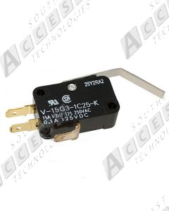 Linear 2500-440 SPDT Mini Limit Switch with Bent Arm