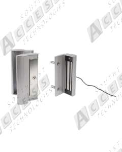 Locinox MAG3000-SILV Magnetic Lock with Integrated Handles