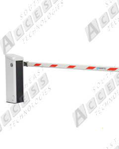 Magnetic AutoControl ACCPRO-H-RC02040 Right-Hand Barrier Gate w/ 20' MicroBoom Arm (White)