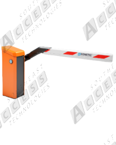 Magnetic AutoControl ACCPRO-L-RC02020 Right-Hand Barrier Gate w/ 20' VarioBoom Arm (Light Grey)