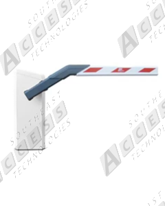 Magnetic AutoControl ACCPRO-L-RC02040 Right-Hand Barrier Gate w/ 20' VarioBoom Arm (White)