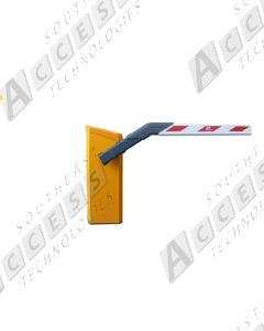 Magnetic AutoControl PARKPRO-RCB1200 Right-Hand Barrier Gate w/ 12' Breakaway VarioBoom Arm (Orange)